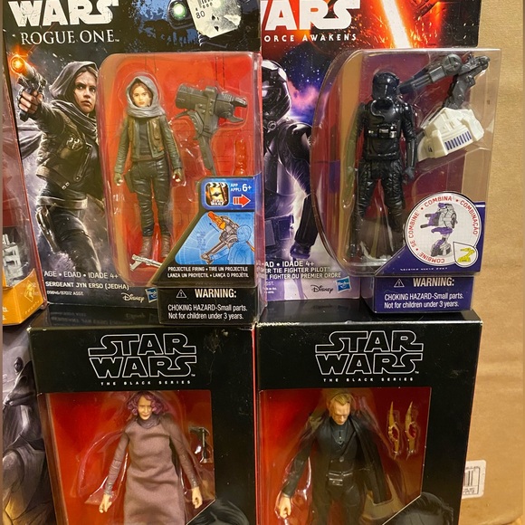 New Star Wars Bundle Pack Action Figure Toy Lot Including Black Series. - Picture 2 of 6